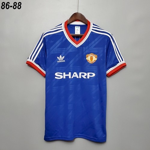 Áo Thun Bóng Đá Manchester United Phong Cách Retro 1998 07 08 2002 93 94