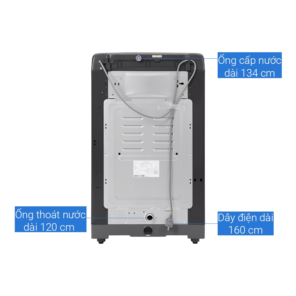 Máy giặt LG Inverter 9 kg T2109VSAB 2020 - Showroom Tivi TPHCM