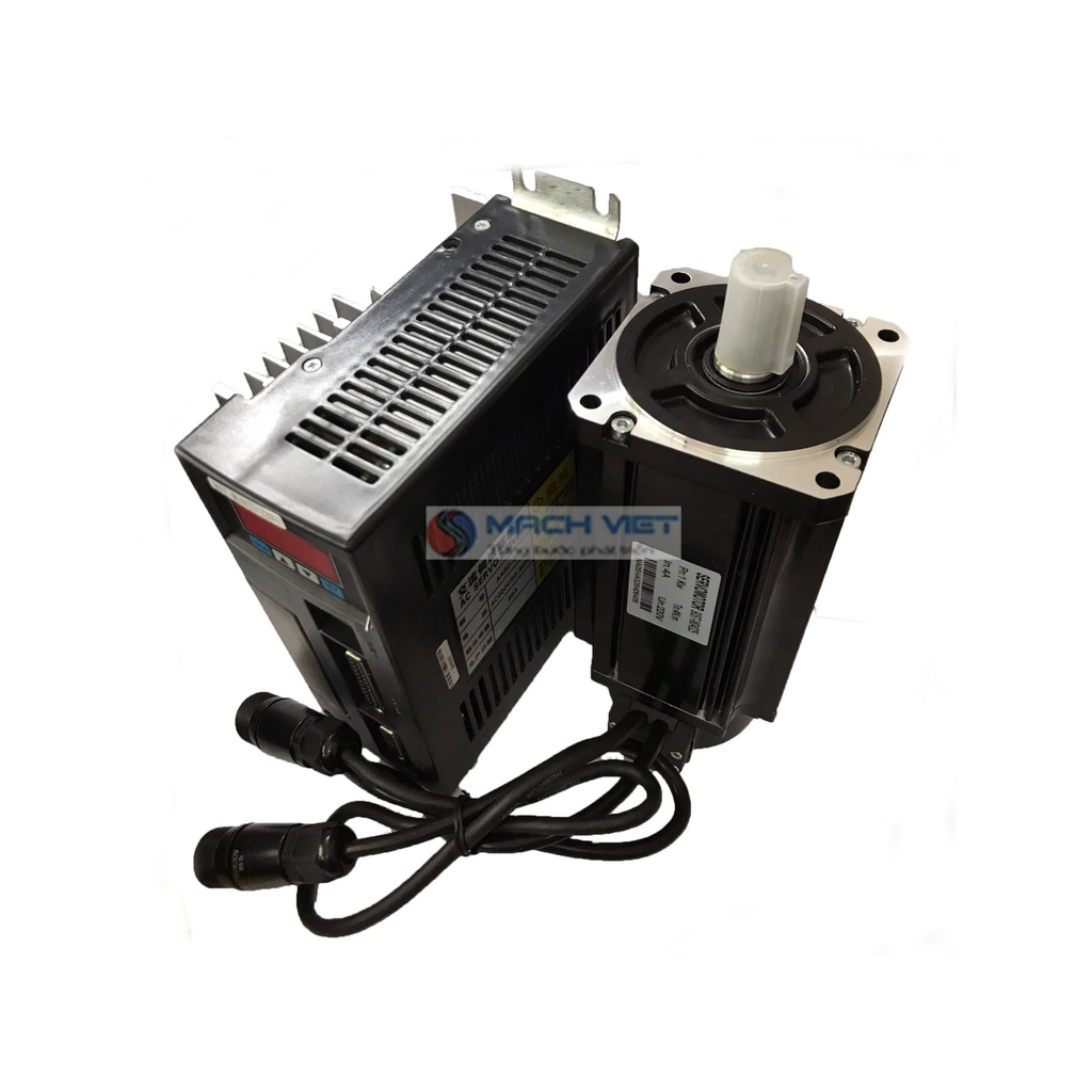 Bộ AC Servo 730W/750W/1.0KW Mặt Bích 80 ( Full cáp + Jac + Hỗ trợ kỹ thuật)