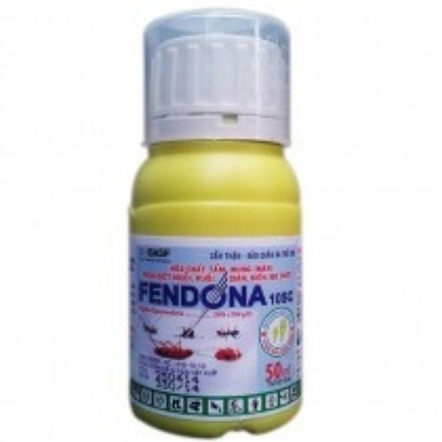 Bán diệt muỗi kiến gián FENDONA lọ 50ml (bằng 10 gói 5ml) hàng nhập, phân phối trong nước bởi thietbinhavuon.