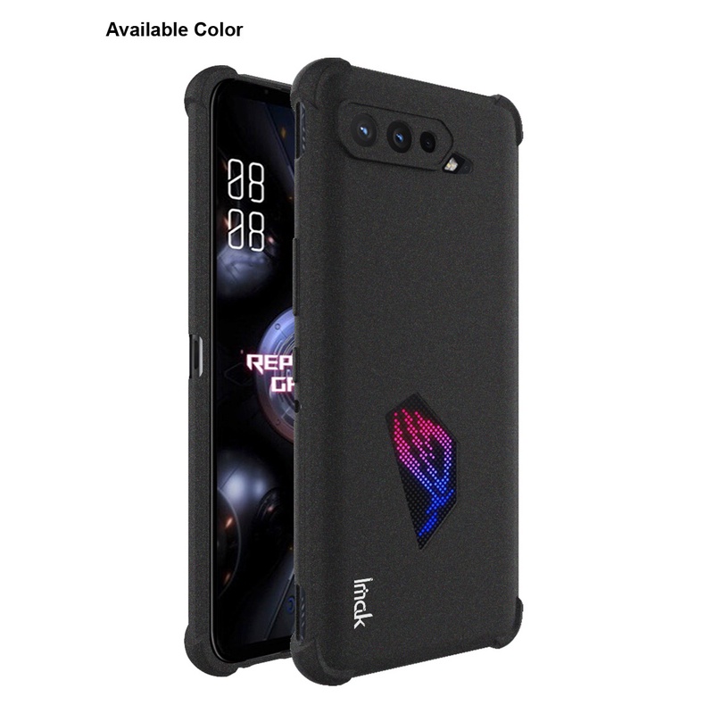 Ốp Điện Thoại Silicone TPU Mềm Dạng Nhám Chống Sốc Cho ASUS ROG Phone 5 / 5S Rog5 Rog5S