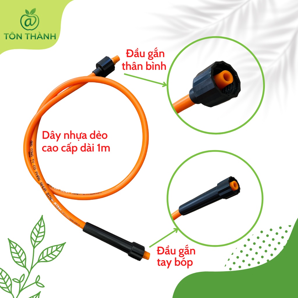 DÂY NƯỚC 1M BÌNH XỊT BÌNH MINH BM 5L 10L CHÍNH HÃNG 100%