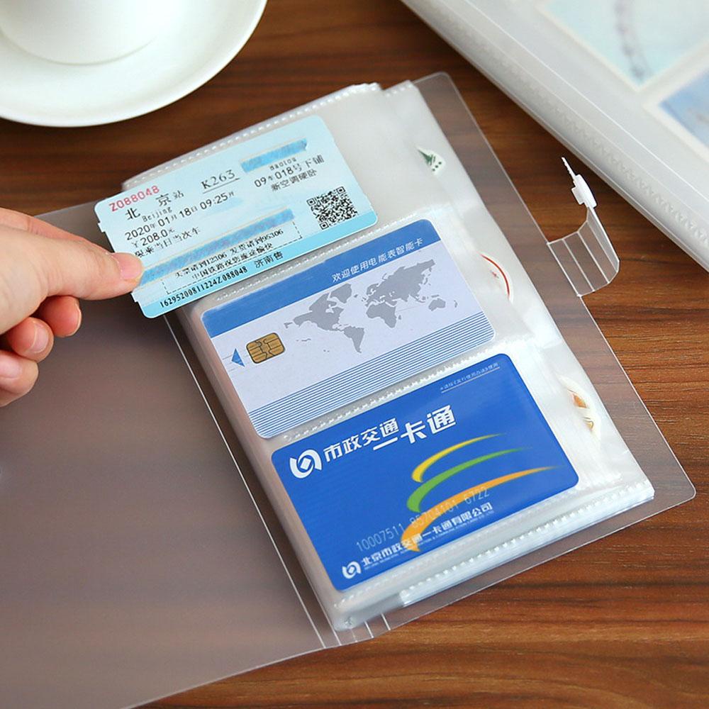 1 Ví Đựng Thẻ 120 Ngăn Sức Chứa Lớn Phong Cách Doanh Nhân Sang Trọng