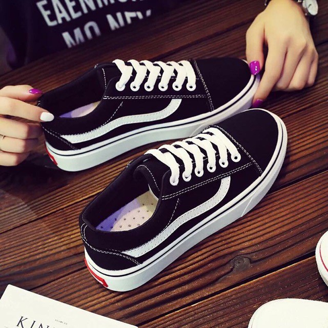 Giày Thể Thao 💖FREESHIP📛 Giày Nữ Bằng Vải Đế Thấp Giá Siêu Rẻ, Giày Sneaker Hàng Quảng Châu Cao Cấp