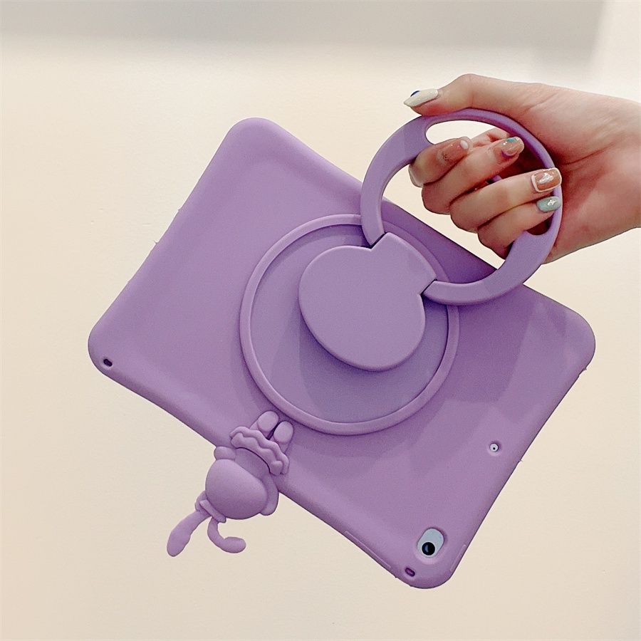 Ốp Máy Tính Bảng Silicon Mềm Có Giá Đỡ Xoay 360 Độ Kèm Dây Đeo Dành Cho Xiaomi Mi Pad 5 5Pro 5 Pro 5G 11inch 2021