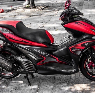 Gía sốc Tem trùm xe NVX Red Black đỏ đen cực đẹp tem 3 lớp