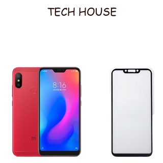 Kính cường lực xiaomi redmi 6 pro / mi a2 lite đen