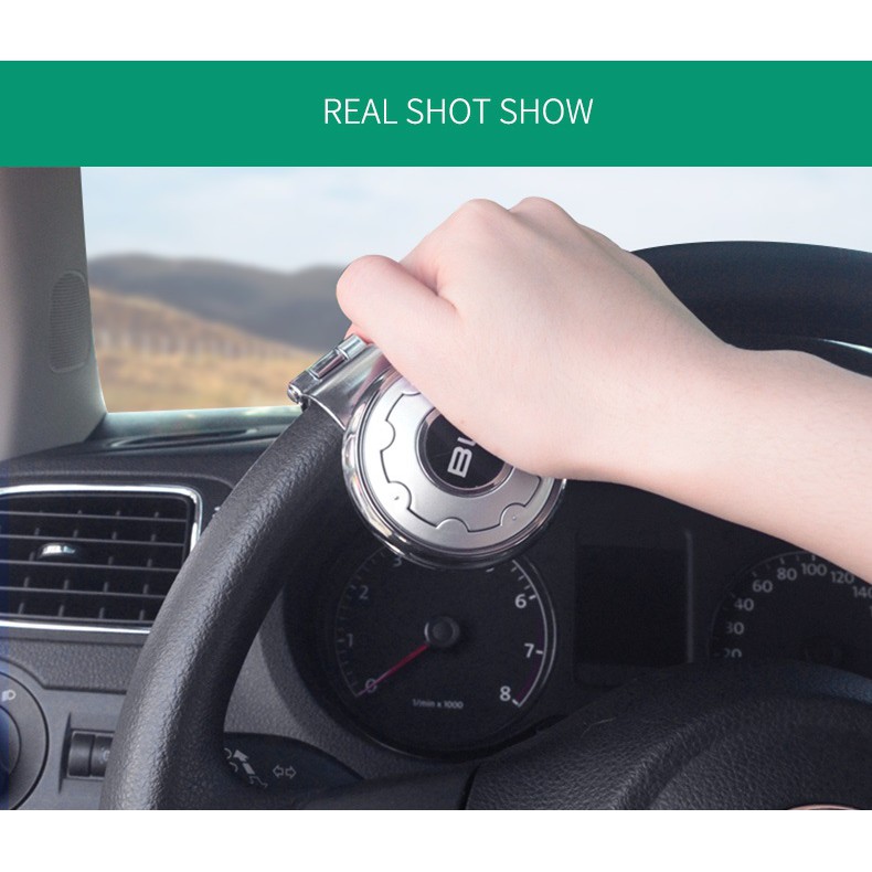 Tay Quay Vô Lăng Vân Chìm- Núm Quay Trợ Lực Tay Lái Vô Lăng Ô Tô Cao Cấp