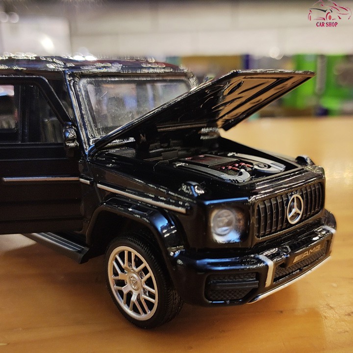 Xe mô hình hợp kim Mercedes G63 AMG tỉ lệ 1:32 màu đen