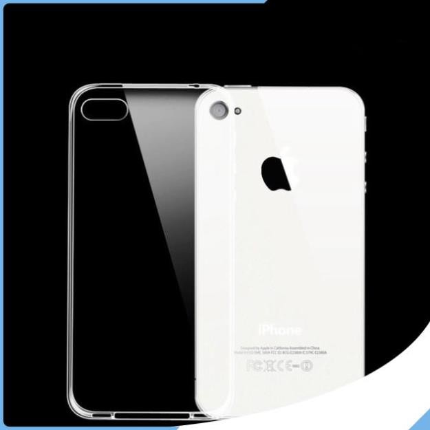 Ốp Silicon iPhone 4 / Iphone 4s Trong suốt