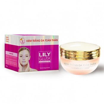 Kem dưỡng trắng da toàn thân – chuyên sâu Lily Gluta