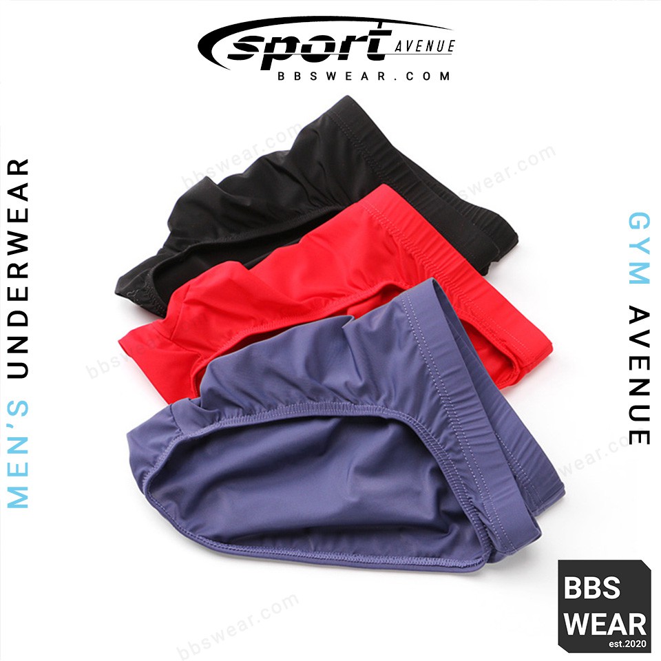 Quần lót nam siêu mỏng thoáng khí Chất thun lạnh lụa sữa - Quần sịp tam giác thời trang nam cao cấp BBS Wear DINO 2