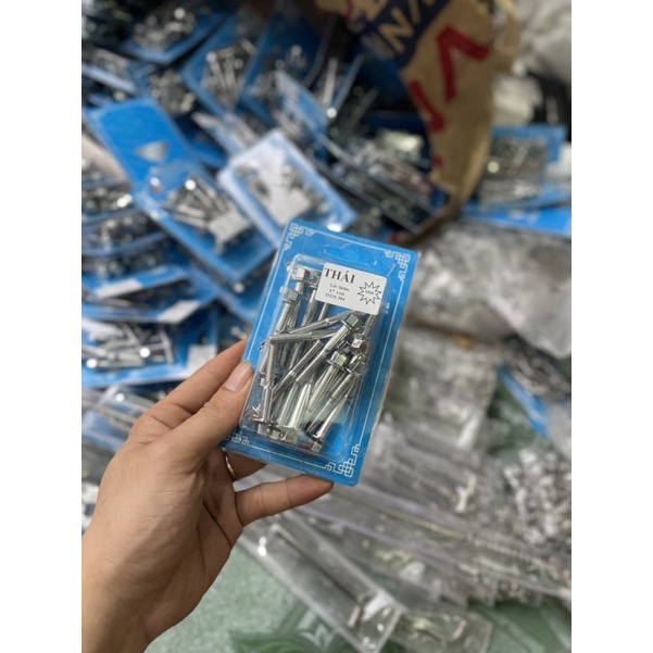 Ốc lốc Máy Salaya Inox 304 Mẫu Thái Đầu cao Wave , Dream , Sirus , Exciter 150 , Exciter 135 , Winner , Sonic , Raider