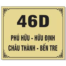 Bảng mica in theo yêu cầu