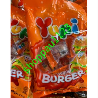 Kẹo dẻo Yupi Burger 96gr