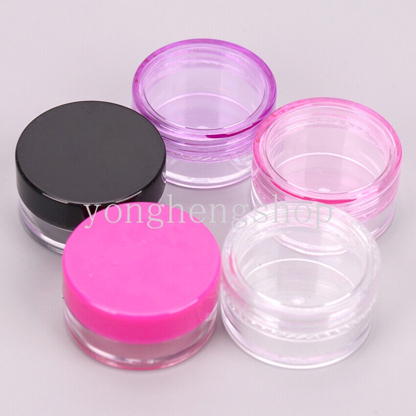 Bộ 20 Lọ Tròn Mini Đựng Mỹ Phẩm Tiện Dụng Cho Du Lịch