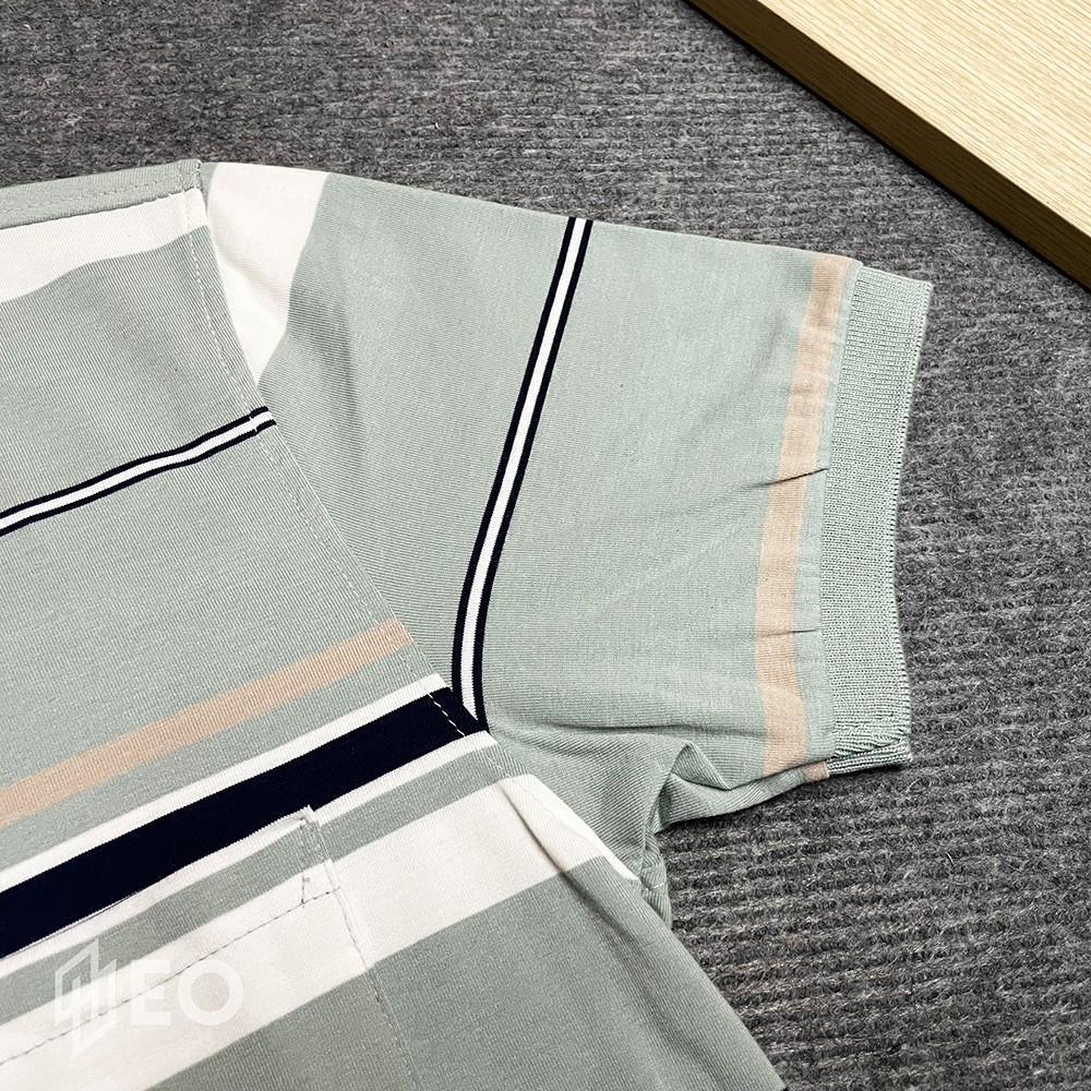 Áo Thun Nam Trung Niên ZEO Cổ Bẻ Cao Cấp Form Rộng Rãi