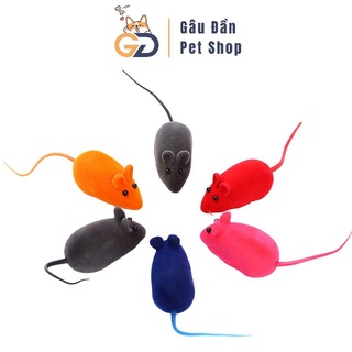 Chuột đồ chơi cho mèo - đồ chơi con chuột phát âm thanh cho mèo