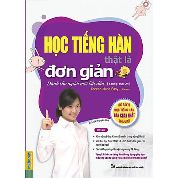 Sách - Học Tiếng Hàn Thật Là Đơn Giản - Dành Cho Người Mới Bắt Đầu