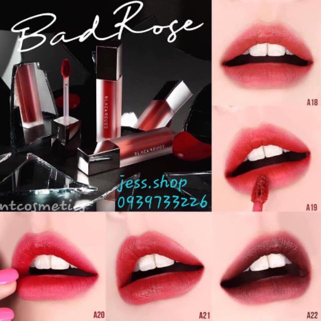 [Ver 4] Son Kem Lì Black Rouge Air Fit Velvet Tint | Thế Giới Skin Care