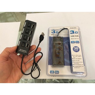 Bộ chia USB 1 ra 4 cổng USB 2.0 3.0 Hub chia USB Orico bảo hành 06 tháng ARIGATO HUB2