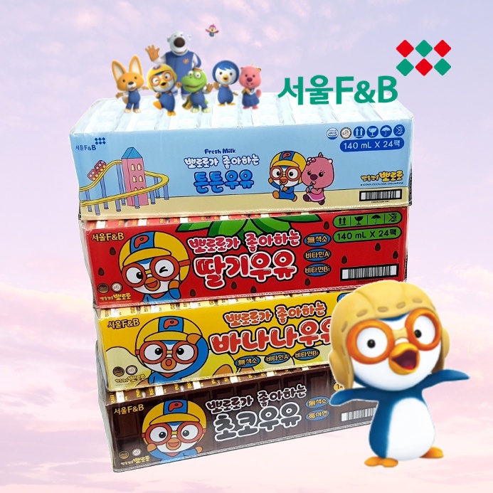 Sữa nước dinh dưỡng tăng cao Pororo
