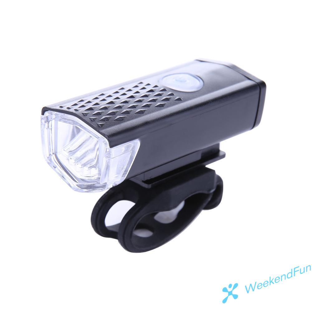Đèn Pha Trước Xe Đạp 300lm Cree Led Sạc Usb