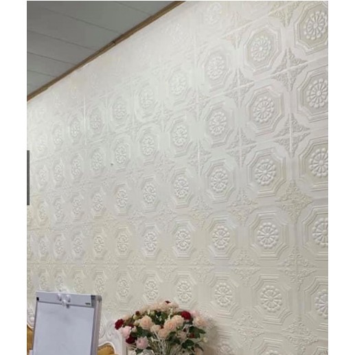 Xốp dán tường 3d cao cấp giả da hoa thị mới đẹp nhất khổ lớn 70*70 cm ( Hà Nội)- hàng nhập khẩu cao cấp