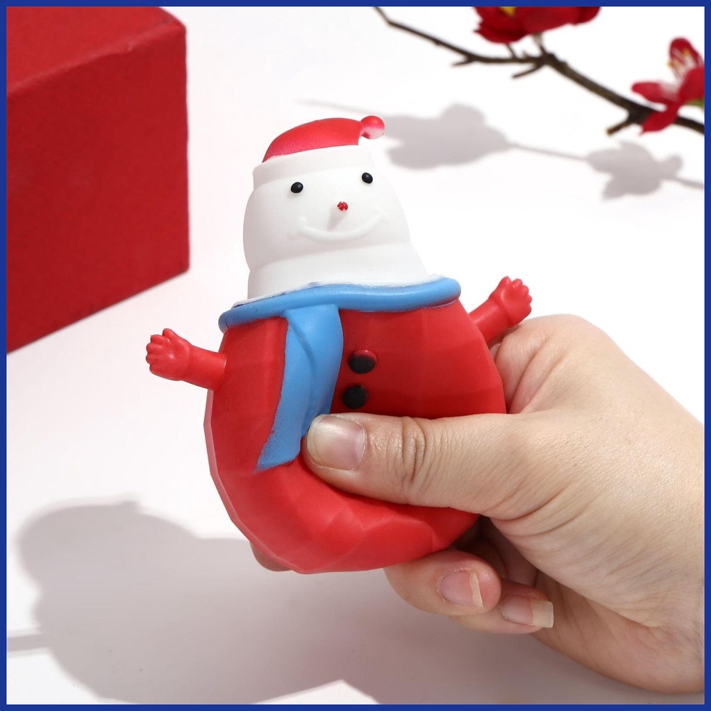 Con Quay Đồ Chơi Fidget Spinner BằNg Cao Su MềM MạI, HìNh Ông Già Noel Cho NgườI LớN