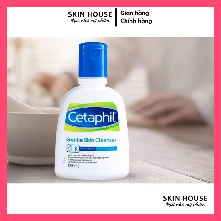 HÀNG CHÍNH HÃNG - Sửa rửa mặt cetaphil 125ml