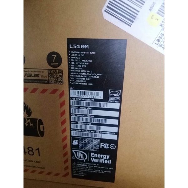 LAPTOP ASUS l510M HÀNG NEW FULLBOX | BigBuy360 - bigbuy360.vn
