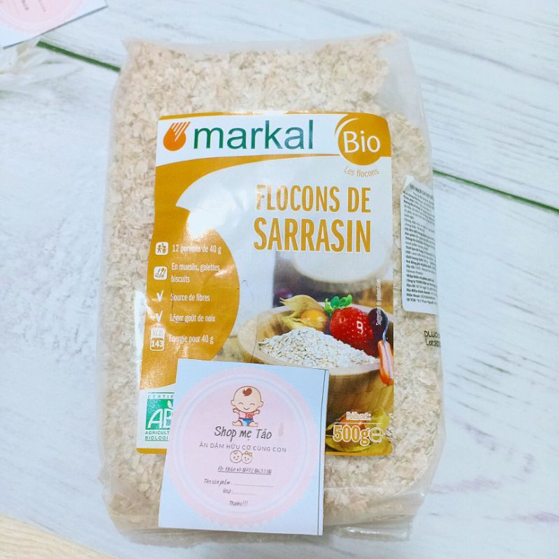Kiều mạch cán dẹp hữu cơ Markal (gói lẻ 100g)