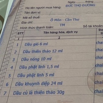 Dầu Phật Linh 1,5ml ĐTĐ