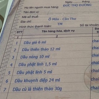 Dầu Phật Linh 1,5ml ĐTĐ
