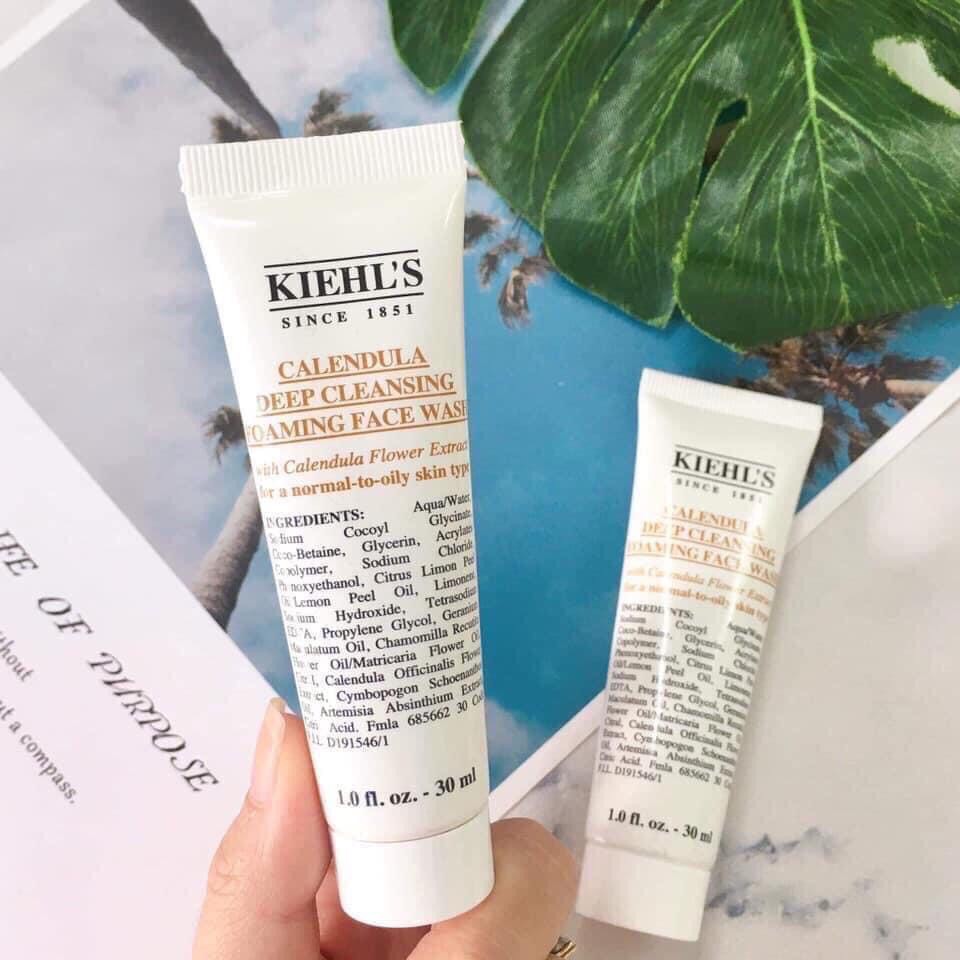 Sữa rửa mặt cúc Kiehl's Calendula Deep Cleansing 30ml | BigBuy360 - bigbuy360.vn