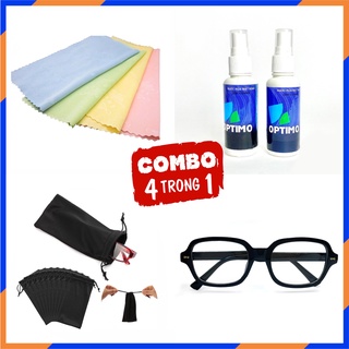 Kính thời trang cao cấp [GC Sơn Tùng MPT] tròng trắng