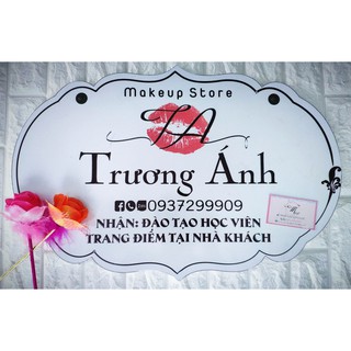 Bảng tên shop _ chất PVC Foam