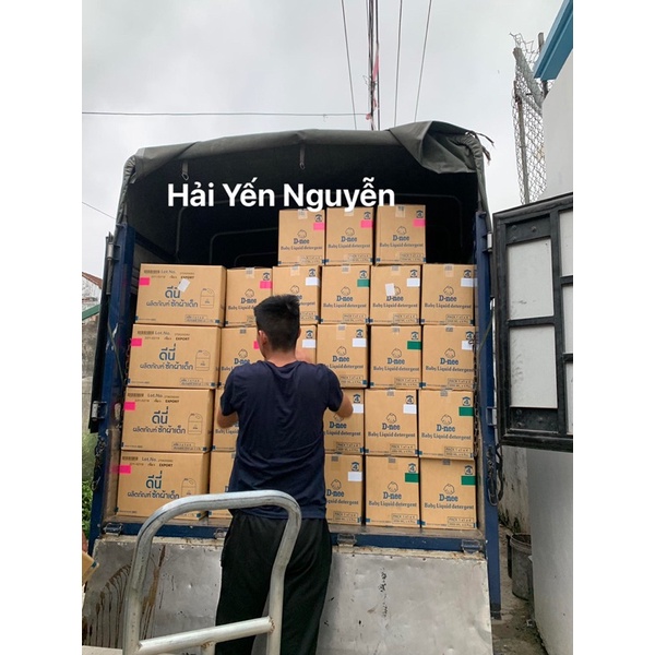1Thùng 12túi Nứơc Giặt D-nee (túi 600ml )Hàng Thái
