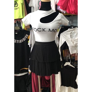 ÁO CROPTOP KHOÉT VAI