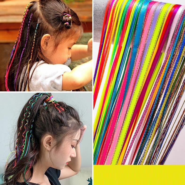 Phụ Kiện Tóc SOLANO Set 5 Dây Tết Tóc Hàn Quốc Hair Wrap Bohemian Nhiều Màu Xinh Xắn Cho Nữ FAH-001231