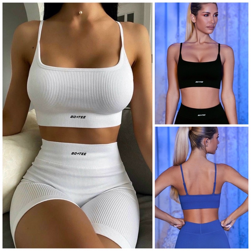 Set bộ đồ tập gym nữ, tập yoga aerobic thể thao gồm áo bra quần đùi tập gym