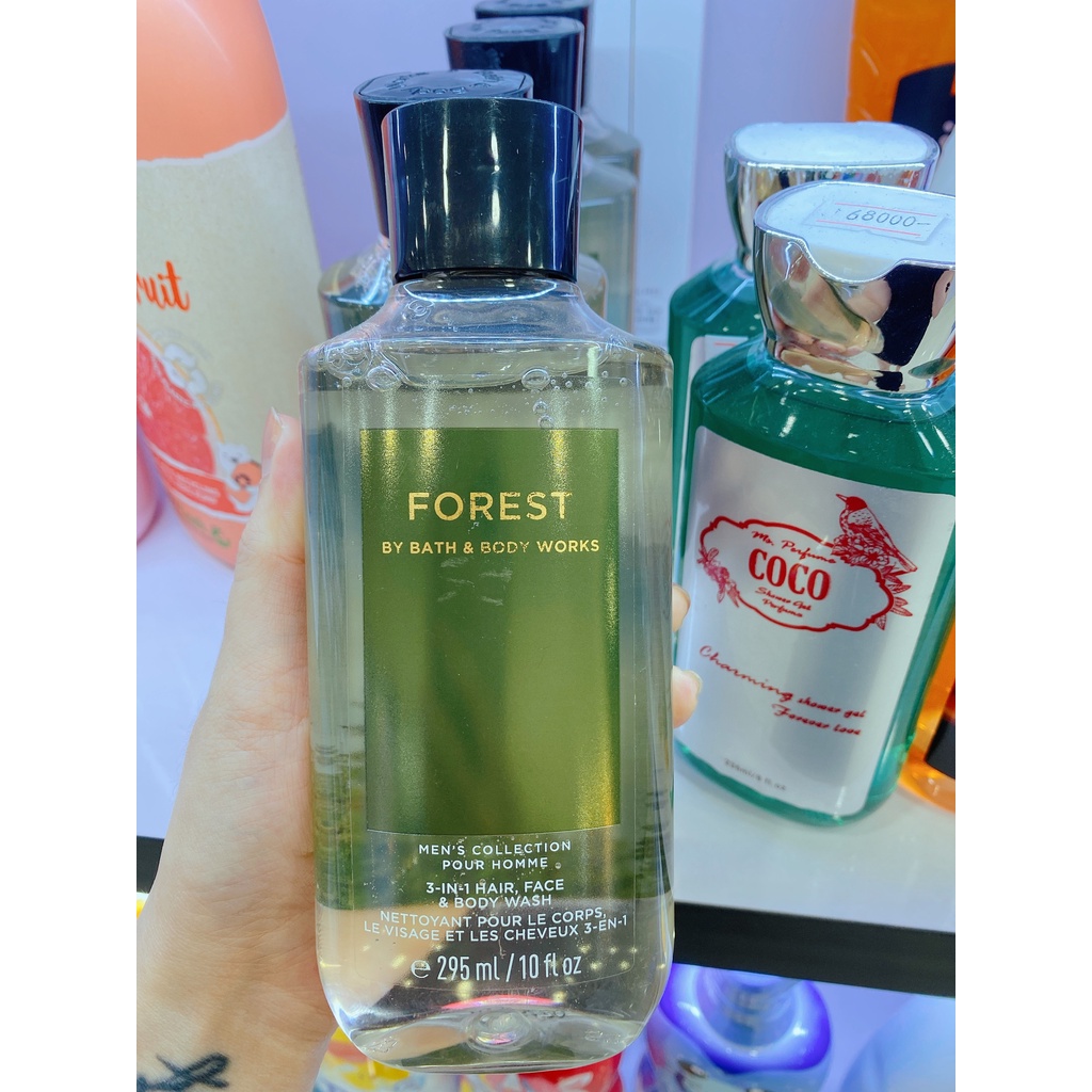 Sữa Tắm Gội 3in1 Cho Nam Bath And Body Works Forest For Men 295ml