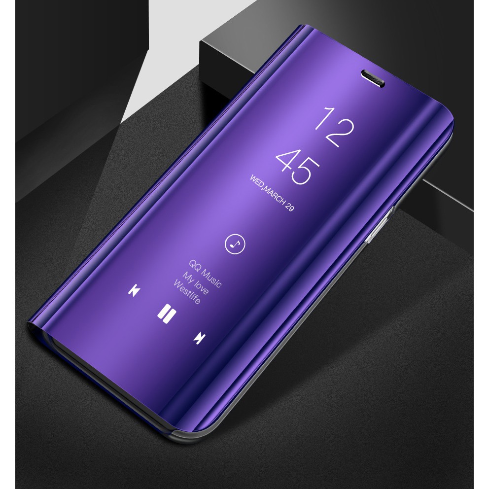 Bao da điện thoại trán gương nắp lật thông minh cho Samsung Galaxy J7 2016/ J7 Pro/ J7 Prime | BigBuy360 - bigbuy360.vn