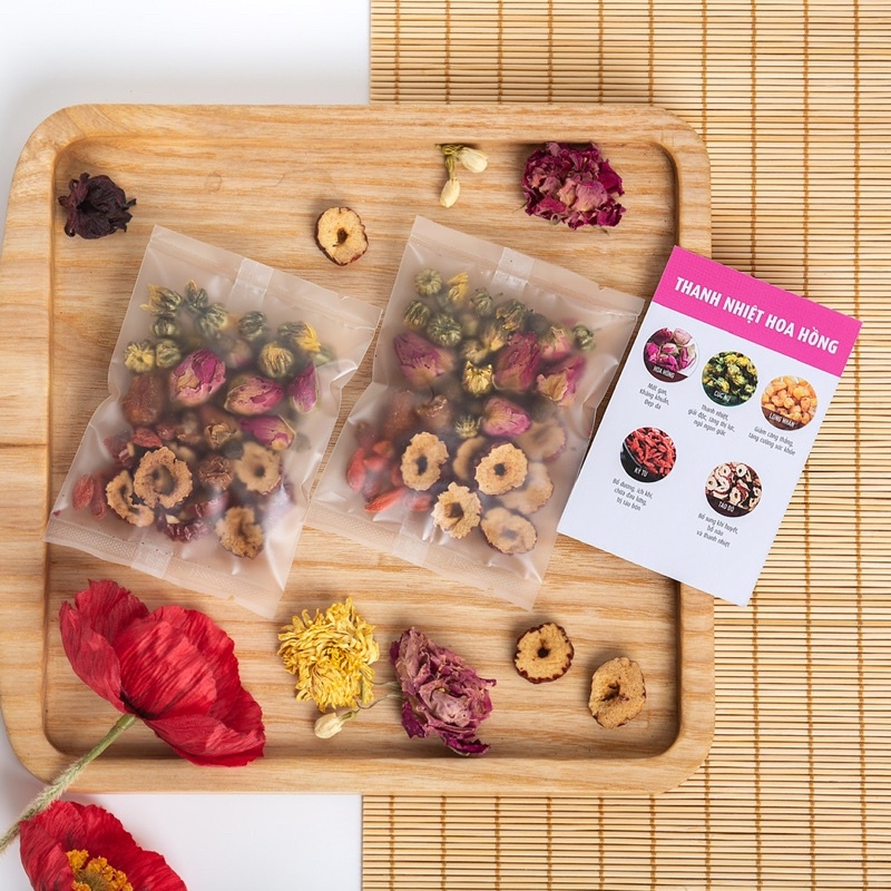 TRÀ HOA 50 GÓI SẤY KHÔ