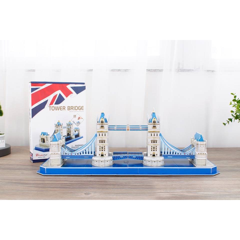 Mô hình giấy 3D CubicFun - Cầu tháp London - UK C238h