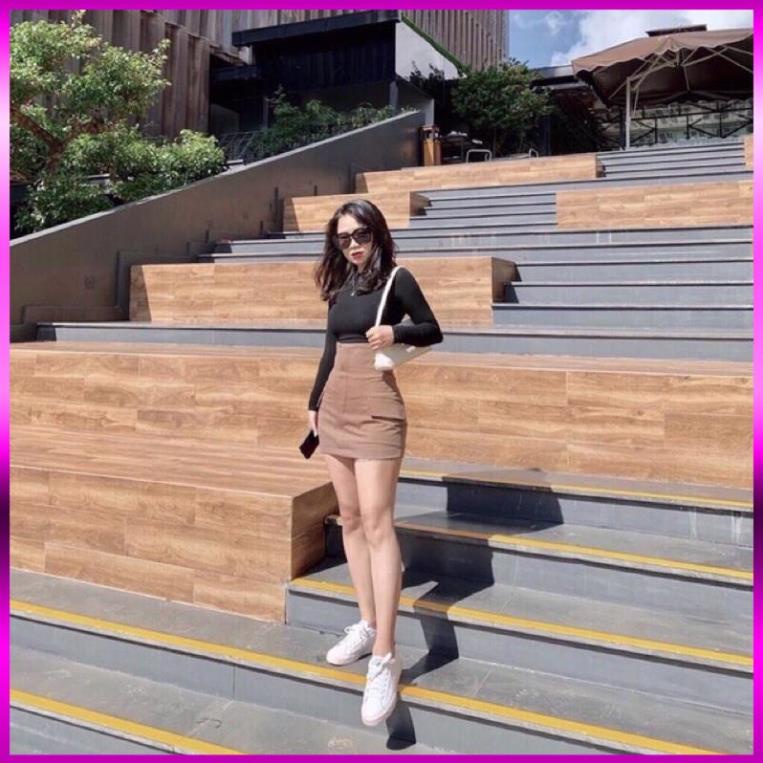 [Xả Kho 3 Ngày] CHÂN VÁY CHỮ A CẠP CAO TÚI SƯỜN | BigBuy360 - bigbuy360.vn