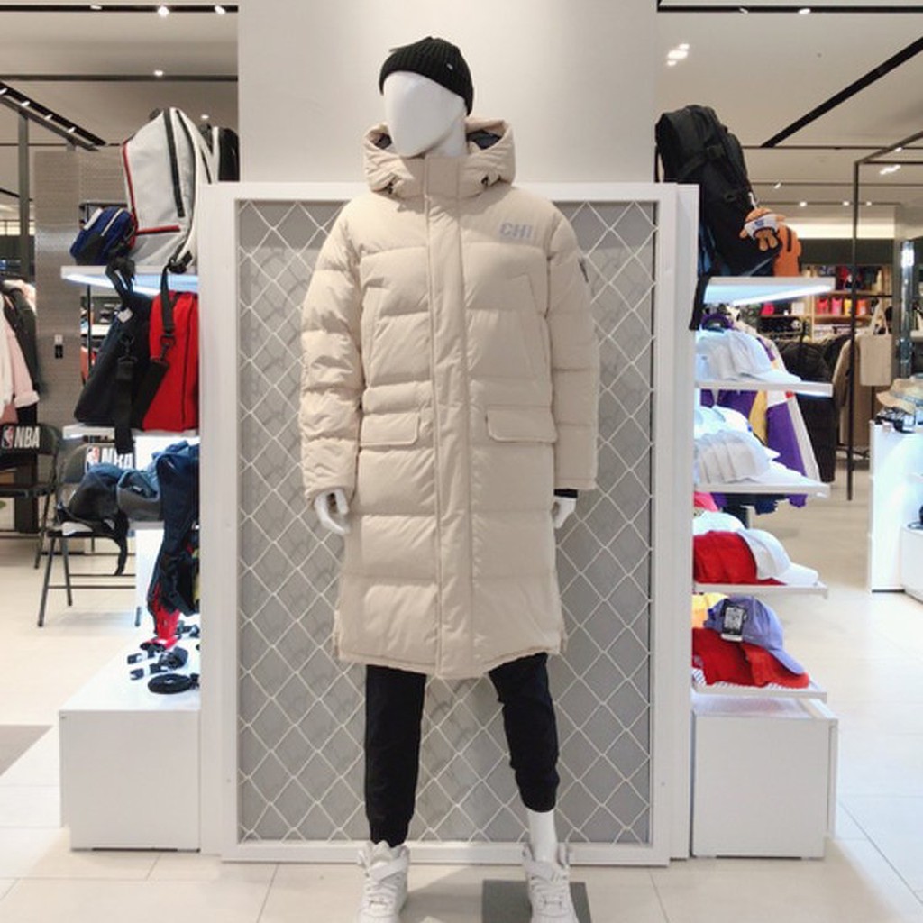 Áo phao dáng dài unisex NBA xuất xịn