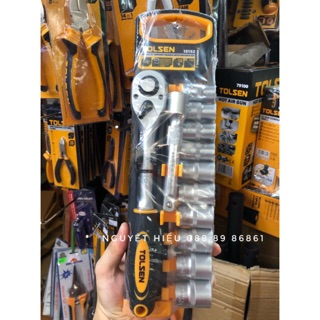 Bộ đầu tuýp tự động 12 món Tolsen 15152