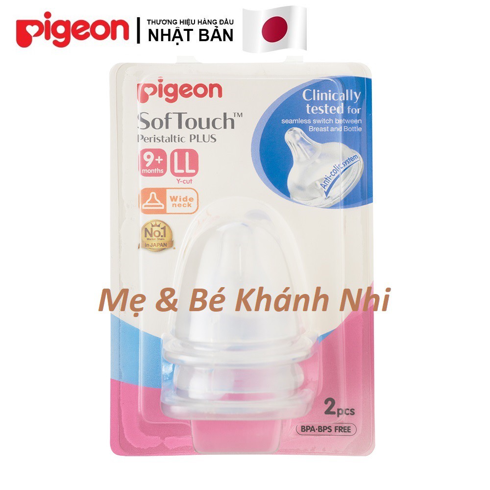 [Mã 267FMCGSALE giảm 8% đơn 500K] Bình Sữa Pigeon PPSU Plus 240ML - Bình Sữa Pigeon Cổ Rộng PPSU Plus 240ML