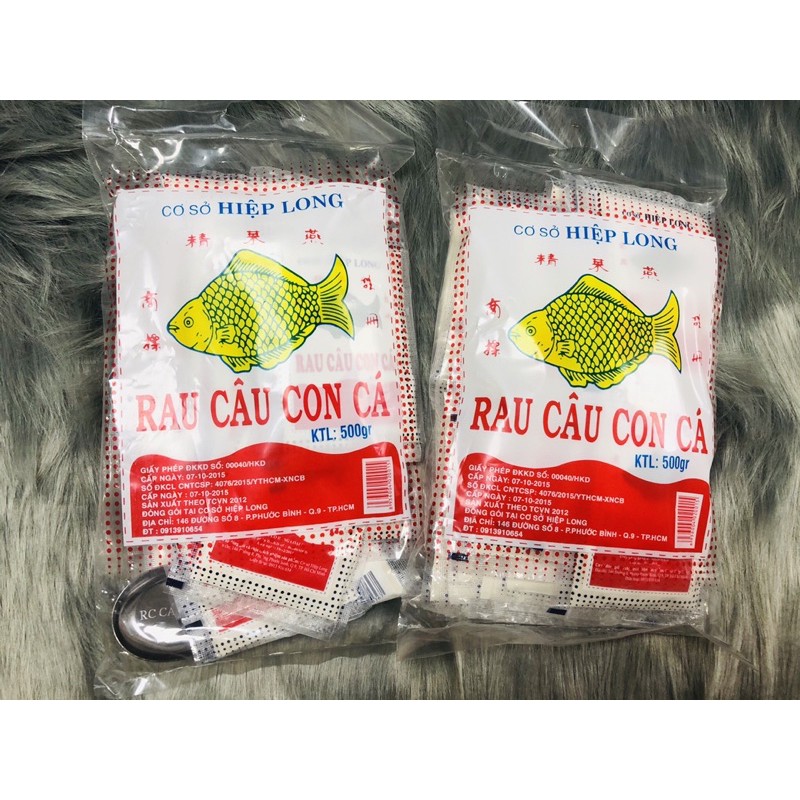 Rau Câu Giòn Con Cá Hiệp Long 500g